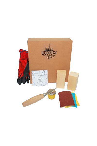 Woody.st Ahşap Deve Oyma Kendin Yap Hobi Seti – Başlangıç İçin Her Şey Dahil ...
