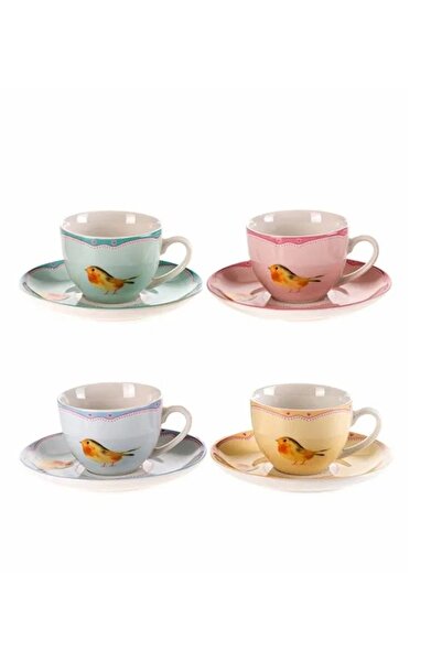 Paşabahçe 8 Parça 4 Kişilik Serçe Türk Kahve Takımı 90cc