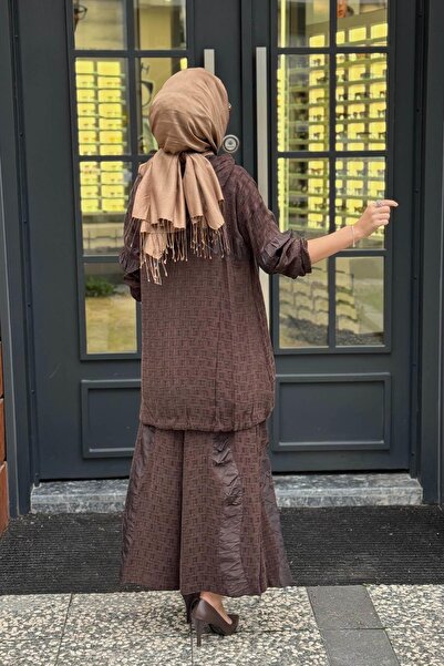 MissWhence Trouser Suit 38034 Brown