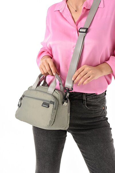 RKY SERENITY Sanmorris Waterproof Ultra-Light Parachute Fabric 4-Compartment Women's Hand and Shoulder Bag