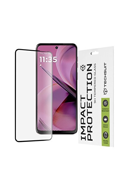 Techsuit Folie de protecție pentru Motorola Moto G55 - 111D Acoperire complet...