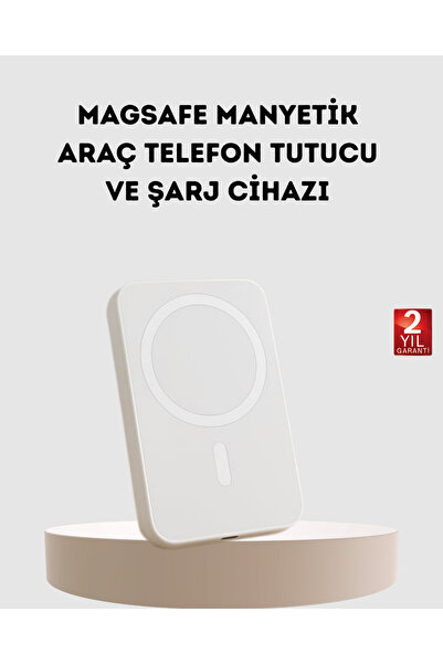 Genel Markalar 5000mAh Manyetik Powerbank – iPhone Serisi İçin Taşınabilir Ka...