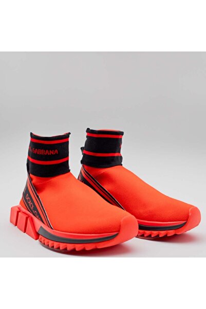 Dolce&Gabbana SNEAKERS DAMĂ - RED TEXTILE