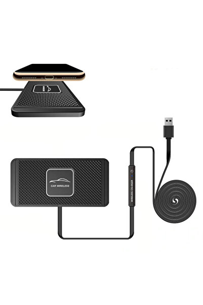 Other Suport de andocare pentru încărcător auto inductiv Qi C1