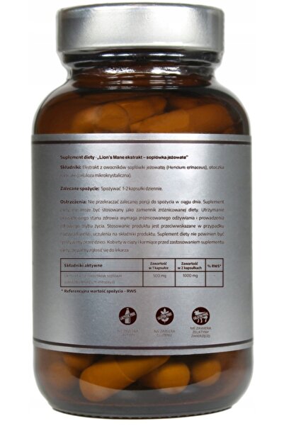 Other Pure Nutrition Lion's Mane 500 mg MEMORY CONCENTRATION MedFuture 60 k