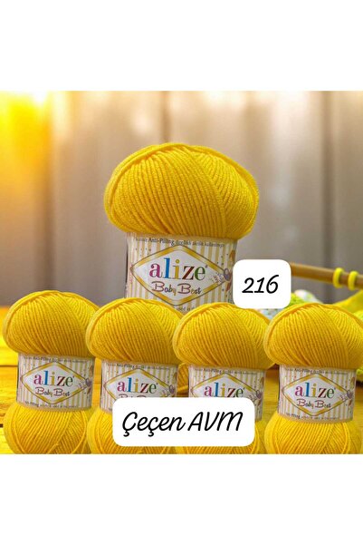 ÇEÇEN HOME (5 Τεμάχια) 216 Baby Best Γιλέκο-Ζακέτα-Μπερέ-Χόμπι Πλεκτό Χειροπο...