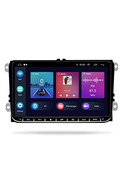 podofo Navigatie VW / Volkswagen / Skoda / Seat – CarPlay, Android Auto - Camera de Marsarier Inclusa