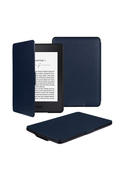 Other Husă curea pentru Kindle Paperwhite 1/2/3 (albastru)