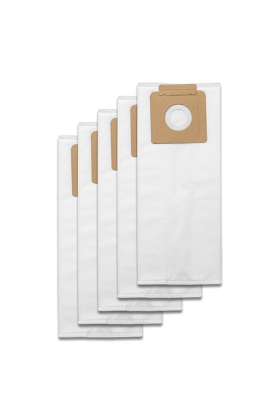 ROBOTHUB Set of 5 washable bags compatible with the KARCHER T 7/1, T 10/1 vac...