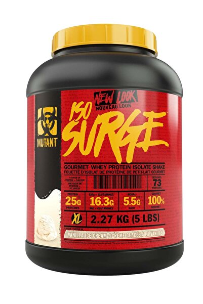 MUTANT آيس كريم فانيليا - ISO SURGE - 2.27 كجم (5 أرطال)