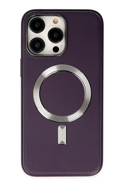 NewFace حافظة HN-SHOP لهاتف iPhone 14 Pro Max من جلد كوكو ماجنيتيكسيف سيليكون...