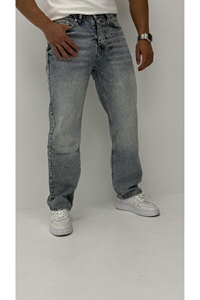 byediz Ruby Baggy Denim Açık Mavi Erkek Jean Pantolon