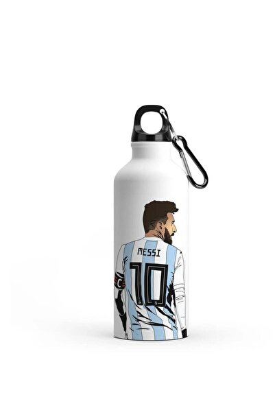 Story of candle Aluminum Water Bottle, Football Drinking Bottle with Lionel M...
