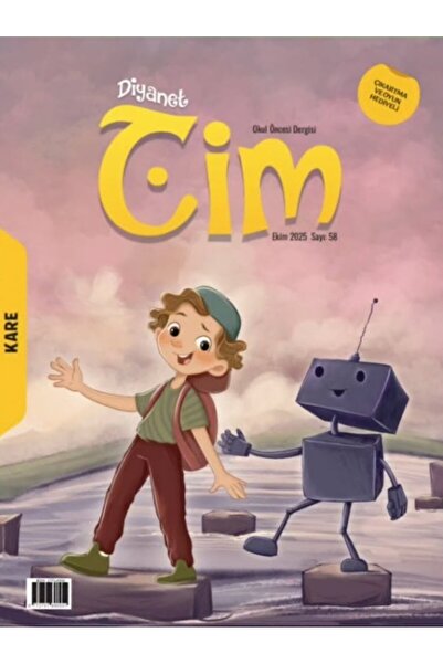 Türkiye Diyanet Vakfı Yayınları Cim Dergi Ekim 2025 (3-6 Yaş)