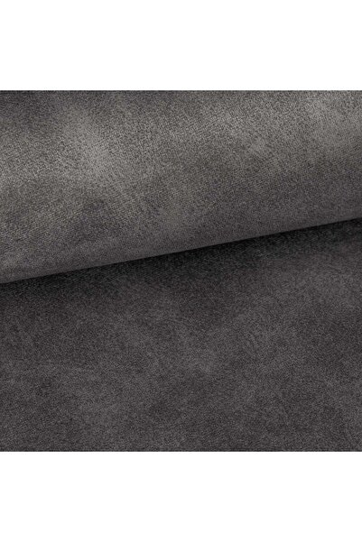 TUSI FABRICS Material tapiterie velur, Stofa tapiterie, Catifea Country, Gri inchis, 1x1,4 m, TUSI LEATHER