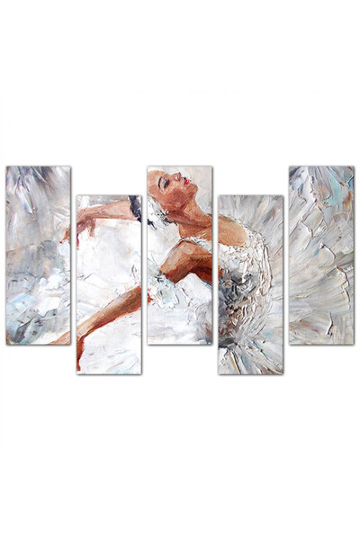 Generic لوحه جداريه - راقصة الباليه - ١٥٤٢ - مقسمه خمسة قطع متدرجه - 2