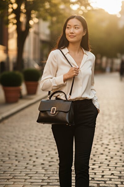 KRISTE BELL Women's Black Imported Daily Bag Kb789