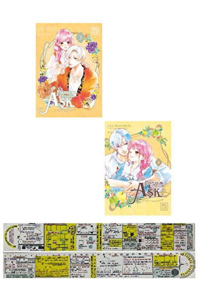 Destek Yayınları Parmak Uçlarında Aşk 3-4. Ciltler Manga Seti + Mat. Öğreten ...