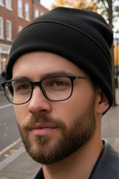 Trenderrs Erkek Yumuşak Dokulu Polar bere