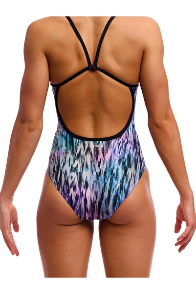 FUNKİTA Ss Fly Dye Women's One-Strap Swimsuit