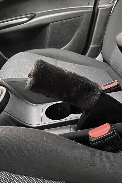 Marsilyan Soft Plush Handbrake Ornament Black Ieg-Otoaks
