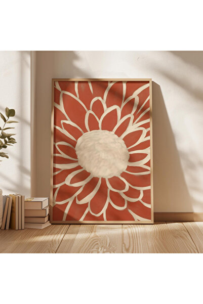 Tuba Decor Tablo dintr-o singură bucată cu rame din lemn pentru sufragerie, s...