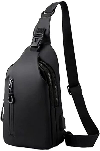 Jiffy Sling Bag for Men,Small Crossbody Backpack,Waterproof Shoulder Backpack Chest Bags Casual Da