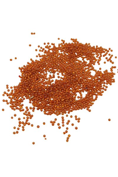 Serhat Aksesuar ve El İşçilik 08 خرز كريستال رملي برتقالي 3 مم (100 جرام 6000...