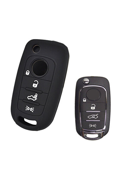 Marsilyan Fiat Egea Cronos 500X Toro Dodge Neon Compatible Silicone Auto Key ...
