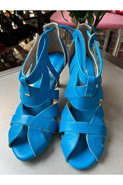 bitangosu Ultramarine Blue Women's Latin-Salsa-Bacata Dance and Ballroom Boots 7 cm Cup Heels Safe and Comfortable