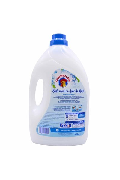 Chanteclair Fabric Softener, Chante Clair, Sea Salt and Lotus Flowers, 3L, 60 Washes