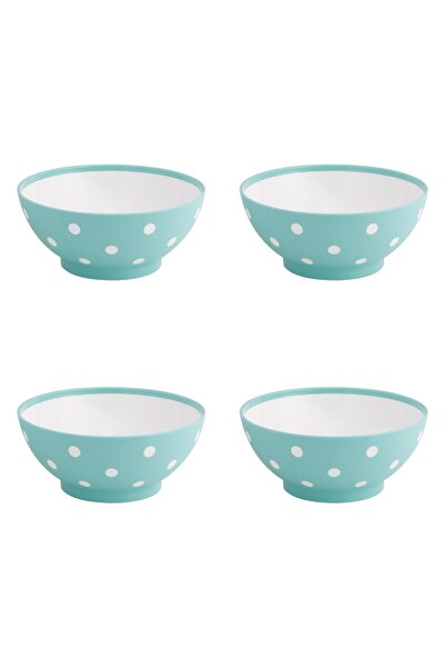Vervo.ro pentru minți curioase Set of 4 bowls, 4 pieces, 750 ml, Plastic, Light green