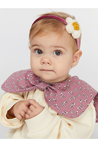 LC Waikiki Baby Girl Crown with Bow and Flower Detail, Set of 2