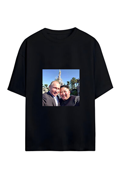 GraffTee Tricou BROS UNISEX supradimensionat din bumbac