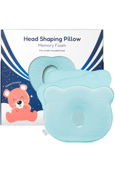 FizioTab Perna Bebelusi FizioTab® Anti Plagiocefalie, 2 Huse de Protectie, Sp...