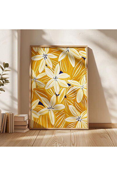 Tuba Decor Tablo dintr-o singură bucată cu rame din lemn pentru sufragerie, s...