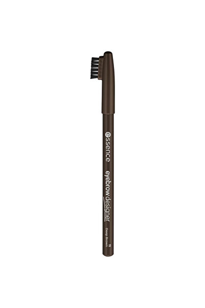 Essence Eyebrow Designer Brow Pencil With Brush For Perfect Styling- 11 Deep ...