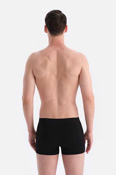 Dagi Black Fabric Covered Basic Boxer
