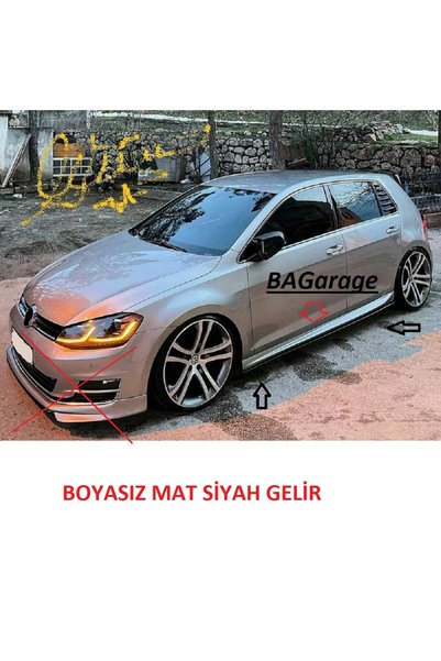 Bodykitartgarage GOLF 7 (4 PARÇA) MARŞPİYEL TK.(BOYASIZ)FİBERGLASS