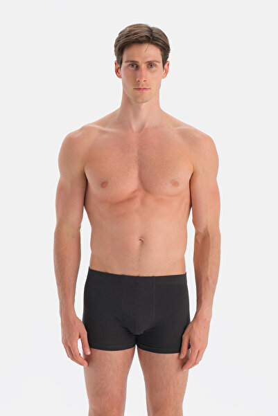 Dagi Antrasıt Kumaş Kaplama Basic Boxer
