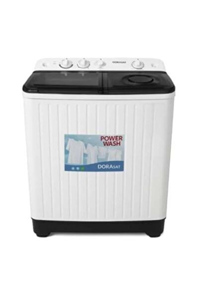 DORASAT غسالة ملابس DuraSat DS7WT بحوضين - سعة 7 كجم