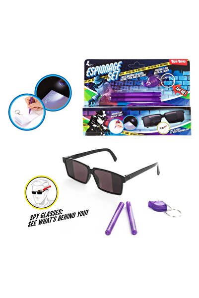 Toi-Toys Trusă de spionaj: ochelari, lampă UV, stilou UV -