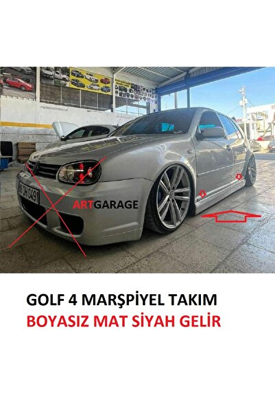 Bodykitartgarage GOLF 4-BORA DÜZ MARŞPİYEL TAKIM(BOYASIZ)FİBERGLASS