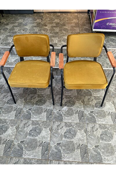 trendloom Cafe Sandalye Ahşap Kollu Sandalye