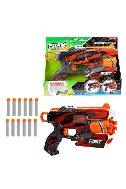 Toi-Toys Pistol mecanic + 12 săgeți, Spumă Strikex -