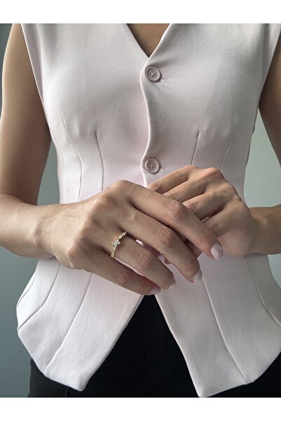 Ressia Elegant Zircon Stone Butterfly Design Ring