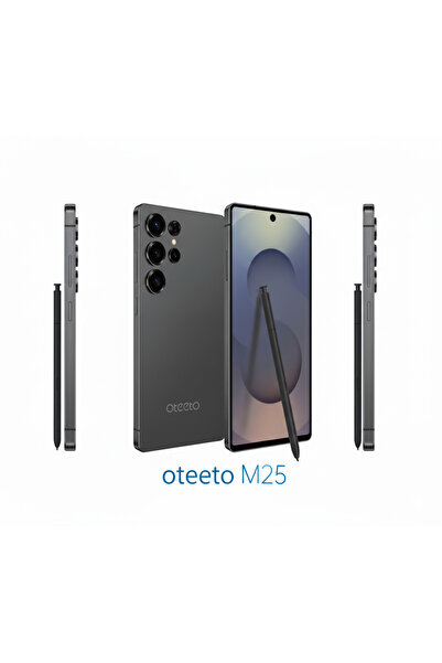 OTEETO هاتف ذكي M25 - شاشة 6.75 بوصة، ذاكرة وصول عشوائي (RAM) سعة 8 جيجابايت، ذاكرة تخزين داخلية سعة 128 جيجابايت، بطارية 5000 مللي أمبير/ساعة، نظام تشغيل أندرويد 15.0، قلم ستايلس