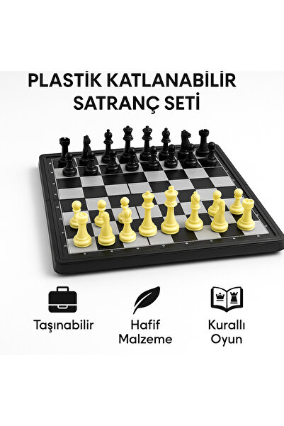 Janissary Santranç Takımı Plastik