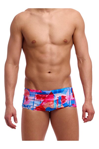 Funky Trunks Men's Sidewinder Swim Trunks - Miss Adventure (Men's Sidewinder Trunk)