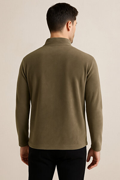 Lio20 Polar Men's Half Zipper Top Long Sleeve Sweatshirt